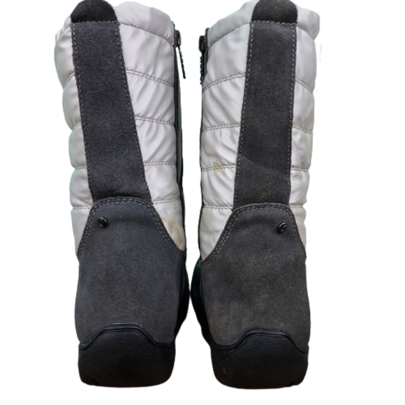 Sporto Ellie Grey Suede quilted waterproof insulated boots, women's size 8M,grey - Picture 3 of 9